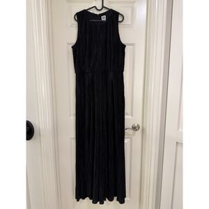anne klein women black jumpsuits size 10